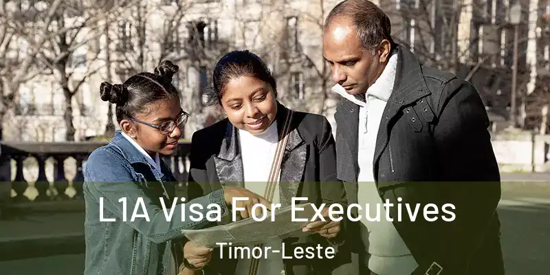L1A Visa For Executives Timor-Leste